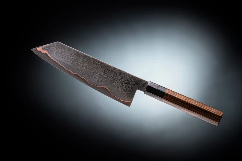 Кухненски нож Chefsblade - ръчно кован многослоен дамаск - Kiritsuke - 180мм - CB100141