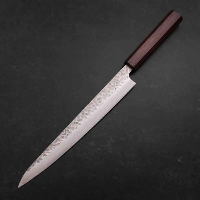 Ръчна изработка - Кухненски нож Musashi - Япония - стомана AUS-10 - Sujihiki - 240 мм H799-2