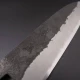 Thumbnail 6 of Кухненски нож Musashi - Япония - ръчна изработка - стомана Blue steel #2 Santoku 165мм