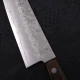 Thumbnail 3 of Кухненски нож Musashi - Япония - ръчна изработка - стомана Silver Steel #3 - Santoku 180 мм