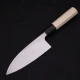 Thumbnail 4 of Кухненски нож Musashi - Япония - ръчна изработка - стомана Silver Steel #3 Deba 150мм