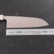 Thumbnail 3 of Ръчна изработка Кухненски нож Musashi - Япония - стомана AUS10 - Santoku 165 мм H725-WB