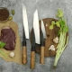Thumbnail 2 of Кухненски нож Chefsblade - Стомана 440C - Kiritsuke - дървена дръжка от маслина - CB100118