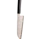 Thumbnail 2 of Кухненски нож Chefsblade - ръчно кован многослоен ламинат - Santoku - 170мм - CB100140
