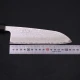 Thumbnail 5 of Кухненски нож Musashi - Япония - ръчна изработка - стомана AUS10 - Santoku 165 мм