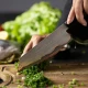 Thumbnail 4 of Кухненски нож Chefsblade - ръчно кован многослоен дамаск - Kiritsuke - 180мм - CB100141