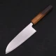 Thumbnail 7 of Кухненски нож Musashi - Япония - ръчна изработка - стомана AUS10 - Santoku 165 мм H209-2