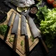 Thumbnail 4 of Кухненски нож Chefsblade - ръчно кован многослоен дамаск - Chef - 210мм - CB100139