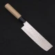 Thumbnail 8 of Кухненски нож Musashi - Япония - ръчна изработка - стомана AUS10 - Nakiri 165 мм