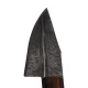 Thumbnail 2 of Кухненски нож ръчно изкован от дамаска стомана  - Feather Damascus - CB 100127