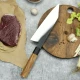Thumbnail 3 of Кухненски нож Chefsblade - Стомана 440C - дървена дръжка-маслина - CB100102