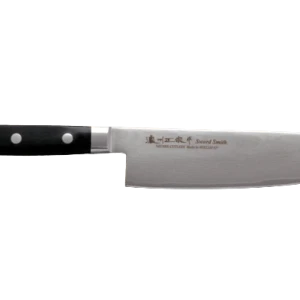 Снимка на Кухненски нож - SATAKE - Япония - японска стомана MVS10cob - ламинат дамаск - Santoku - 170mm