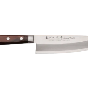 Снимка на Кухненски нож - SATAKE - Япония - стомана - AUS 8A - Santoku - Clad Steel - 170mm