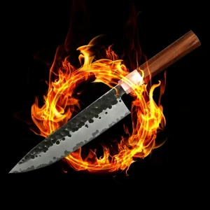 Снимка на Кухненски нож - японска стомана AUS-10 - CB 100013