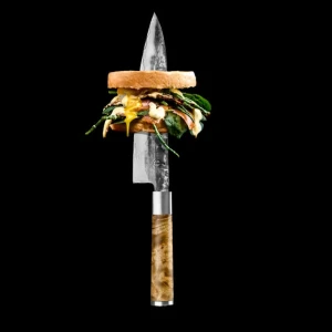 Снимка на Кухненски нож Forged - Ръчна изработка - Холандия - японска стомана VG10 - Chef 20.5 см.