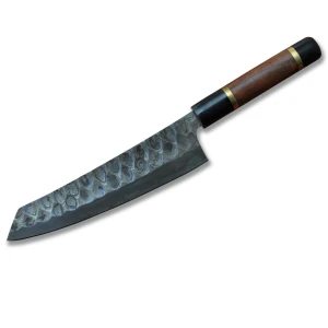 Снимка на Кухненски нож - ръчна изработка - дамаска стомана - CB 100041
