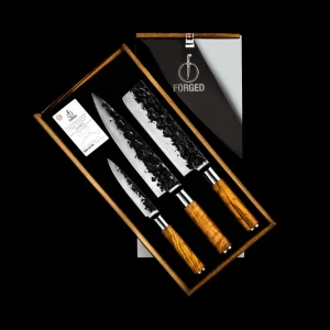Снимка на Комплект кухненски ножове Forged - Olive