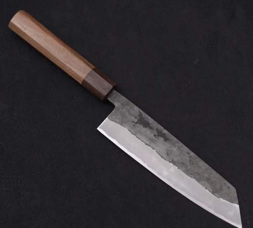 Снимка на Кухненски нож Musashi - Япония - Ръчна изработка - Стомана Aogami 2 - Kiritsuke 180 мм - H022
