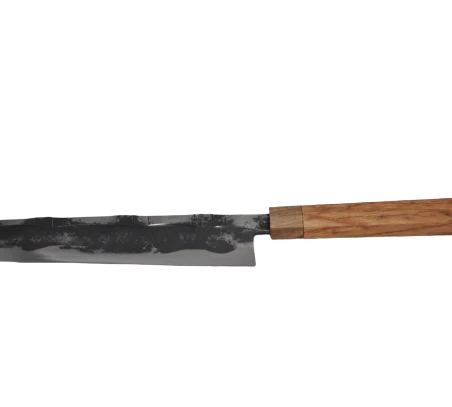 Снимка на Кухненски нож - Ръчна изработка - България - Стомана N690 - Nakiri - 18 см. - CB 100080
