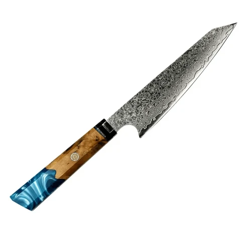 Снимка на Кухненски нож Chefsblade ламинат дамаск - Kiritsuke 15.5см. CB 100099