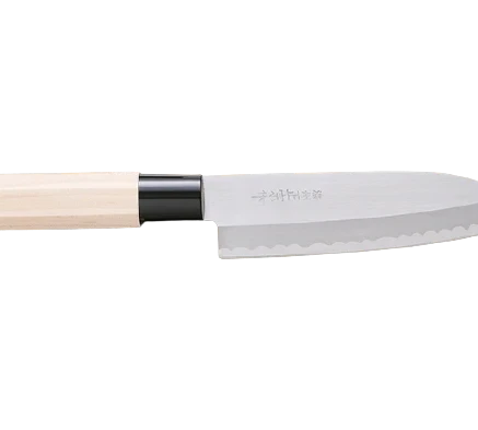 Снимка на Готварски нож - SATAKE - Япония - TRADITIONAL - Santoku (малко) - Острие-150 мм