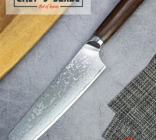 Снимка на Готварски нож - ламинат дамаск - Kiritsuke  - CB 100048