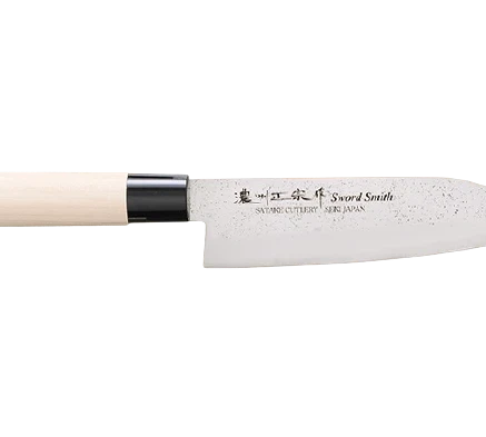 Снимка на Кухненски нож -Santoku(Сантоку) SATAKE - Япония - Traditional Forged - 170 mm