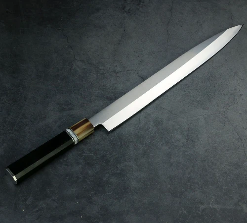 Снимка на Кухненски нож - yanagiba - стомана 440C - CB 100033