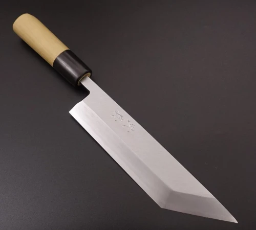 Снимка на Кухненски нож Musashi - Япония - ръчна изработка - стомана White steel #2 - Uginasaki (Edo style) 180 мм
