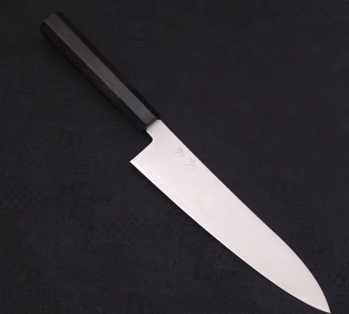 Снимка на Кухненски нож Musashi - Япония - ръчна изработка - стомана ZDP-189 - Gyuto - 210мм