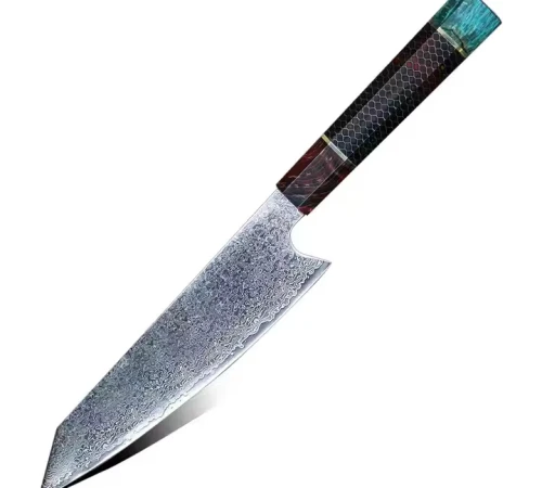 Снимка на Кухненски нож - kiritsuke - японска стомана VG10 ламинат дамаск - CB 100150