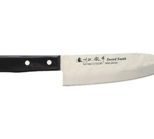 Снимка на Японски нож SATAKE - Япония - Santoku - Nashiji - 170 mm