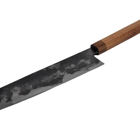 Снимка на Кухненски нож - Ръчна изработка - България - Стомана N690 - Nakiri - 18 см. - CB 100083